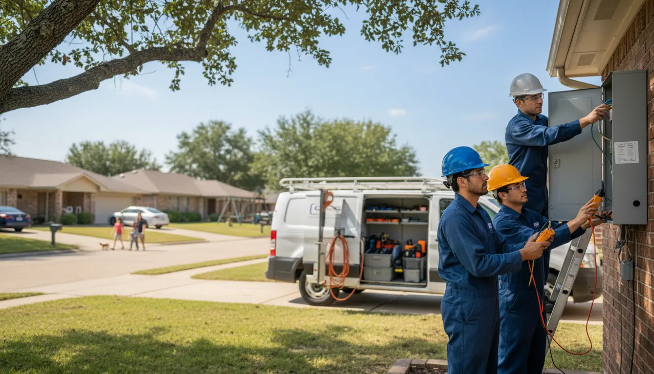 Certified electrician providing emergency electrical services in Duryea, PA